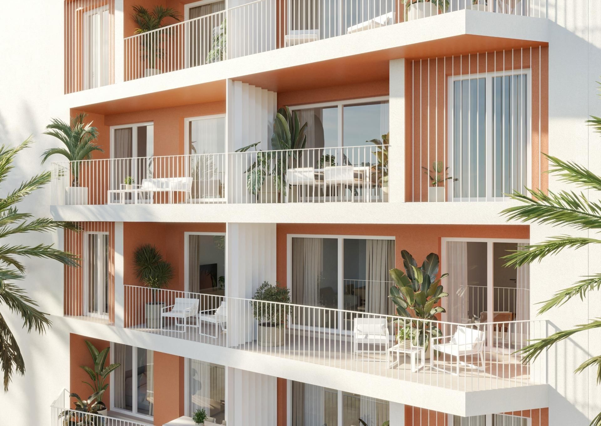 Terraza de Apartamento en venta en San Vicente del Raspeig / Sant Vicent del Raspeig con Calefacción, Terraza y Balcón