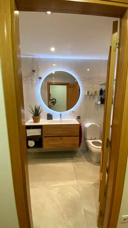 Bathroom of Flat for sale in  Logroño  with Heating, Parquet flooring and Storage room