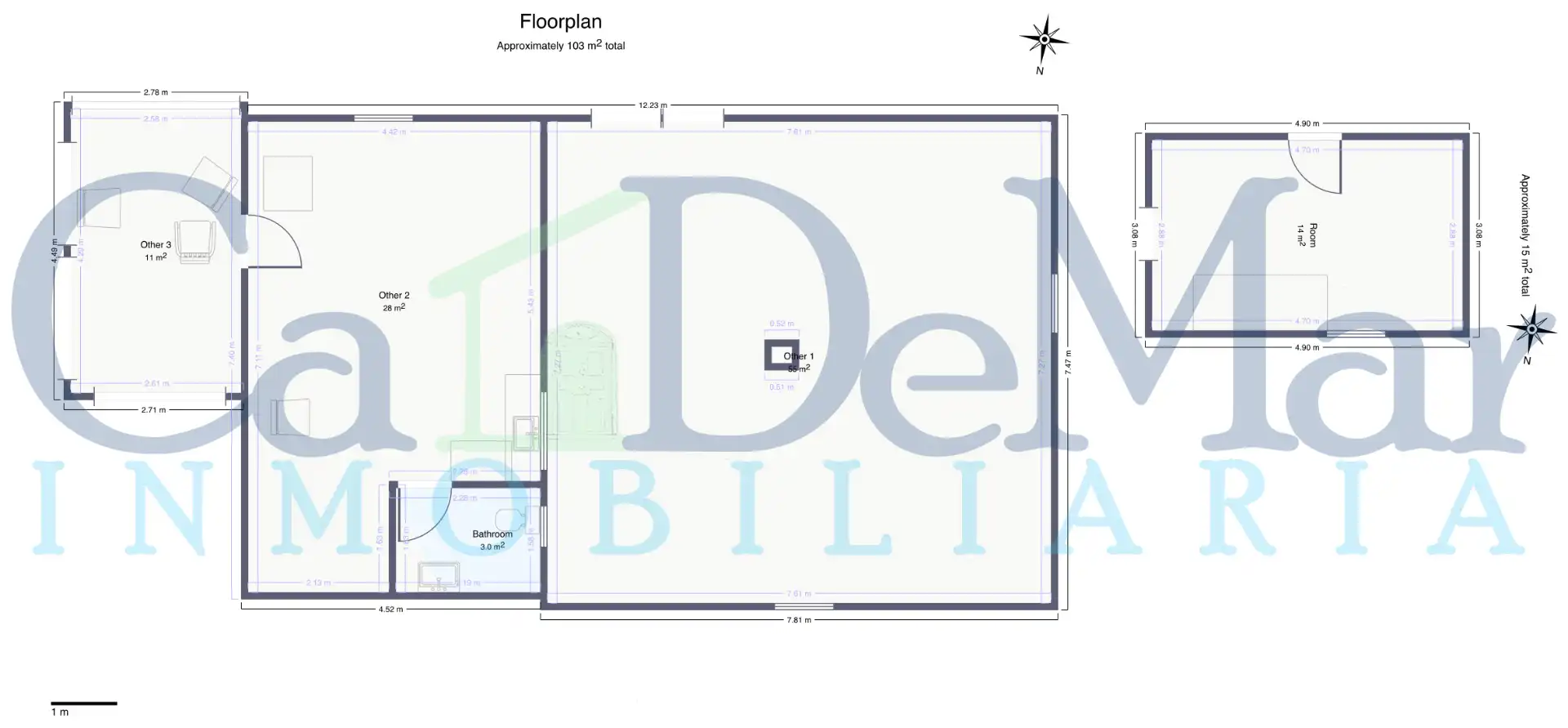 Finca rústica en venta en El Real de Gandia con Jardín privado, Terraza y Trastero