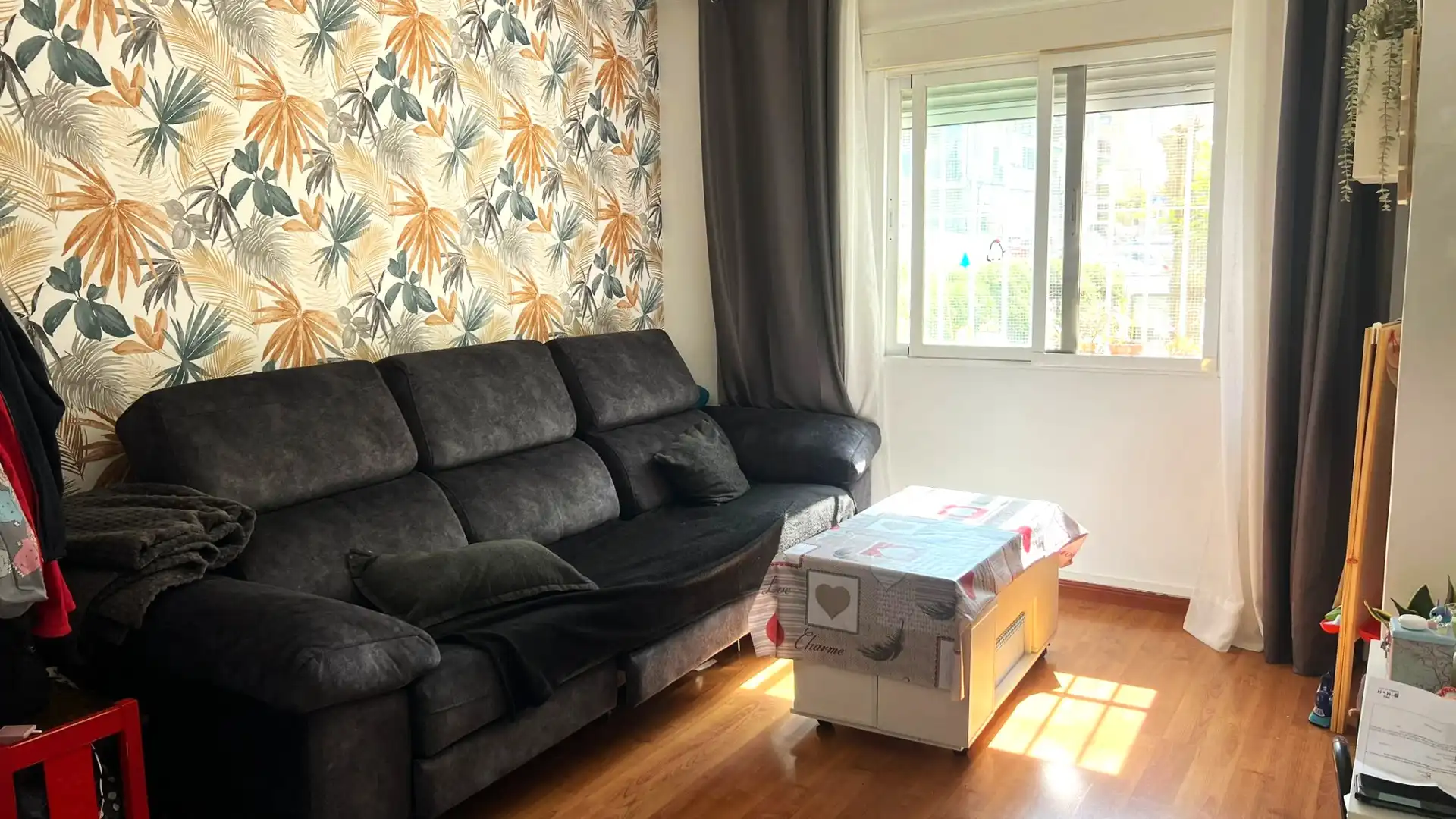 Sala de estar de Piso en venta en Coslada con Aire acondicionado, Calefacción y Terraza