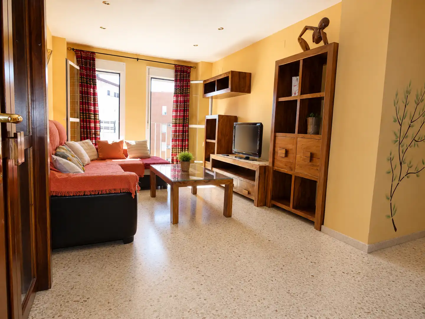 Sala de estar de Piso de alquiler en Huelva con Amueblado