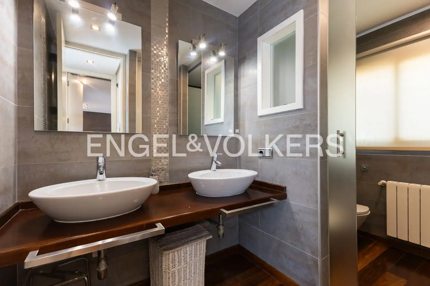 Baño de Casa adosada en venta en Massamagrell con Aire acondicionado, Calefacción y Parquet