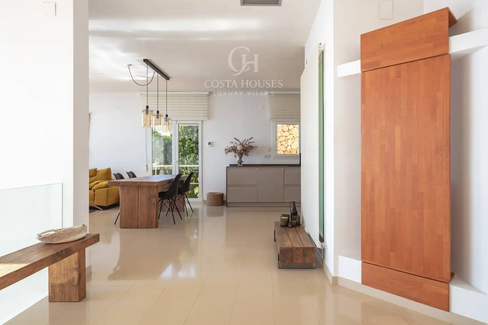 Dining room of Houses for sale in Jávea / Xàbia  with Air Conditioner, Private garden and Terrace