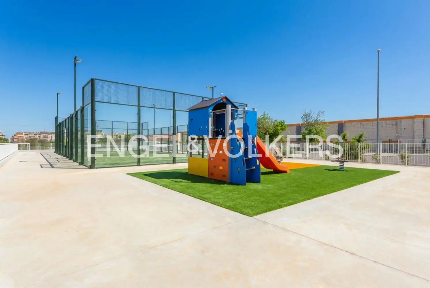 Terrasse von Wohnung zur Miete in Dénia mit Klimaanlage, Heizung und Privatgarten