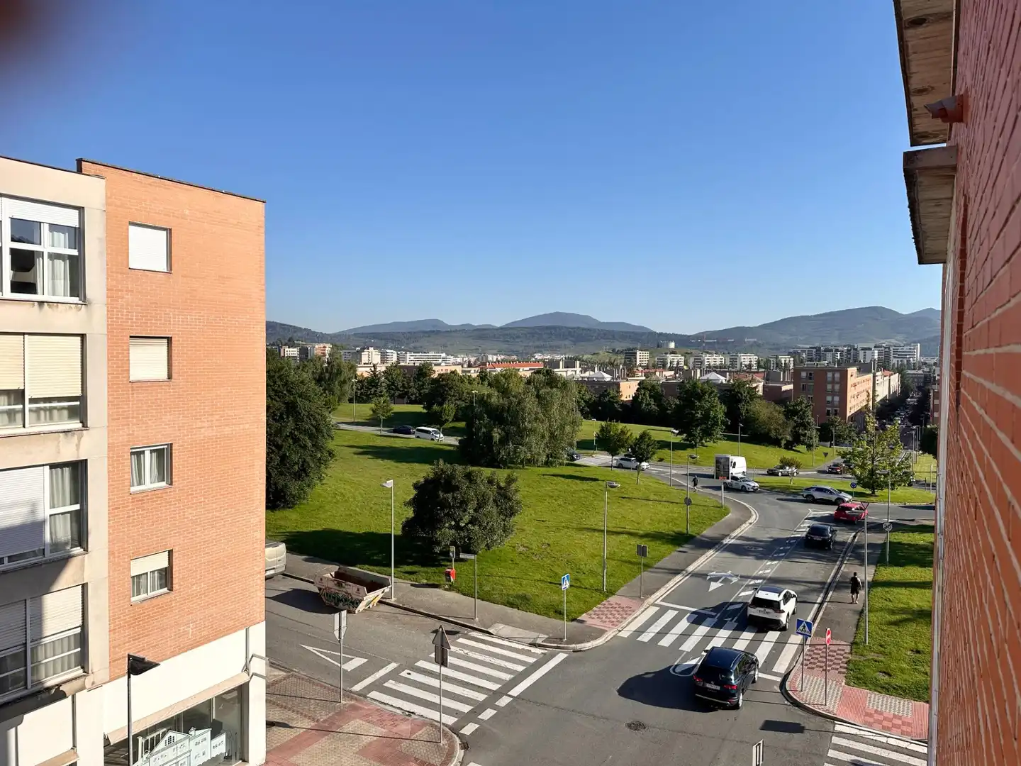 Vista exterior de Piso en venta en  Pamplona / Iruña con Aire acondicionado, Calefacción y Parquet
