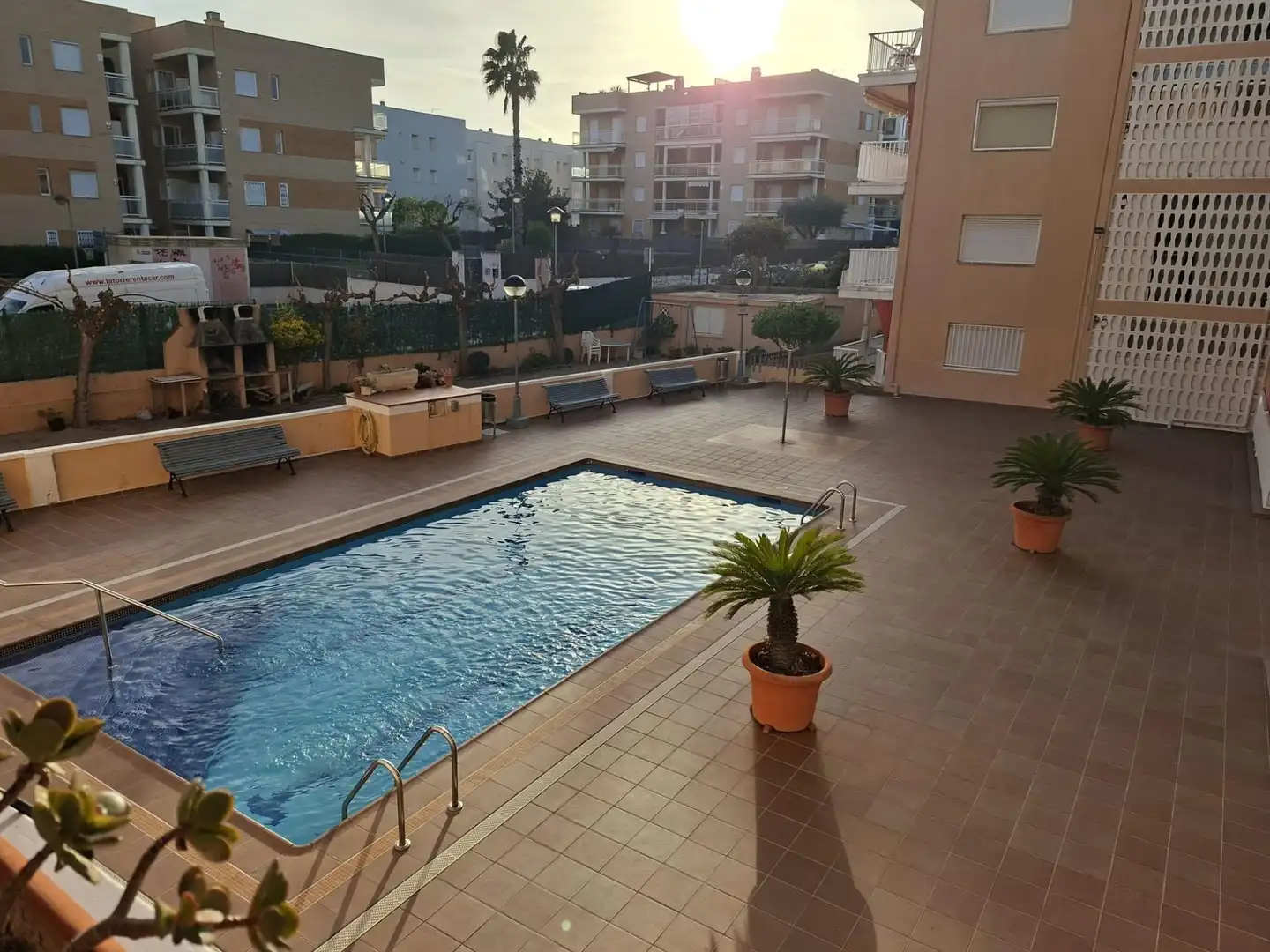 Piscina de Apartamento en venta en El Vendrell con Aire acondicionado, Jardín privado y Terraza