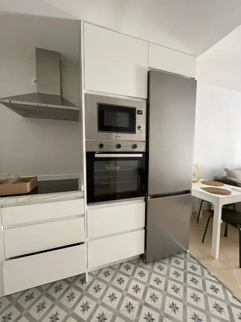 Kitchen of Flat for sale in Benalmádena  with Air Conditioner, Storage room and Furnished