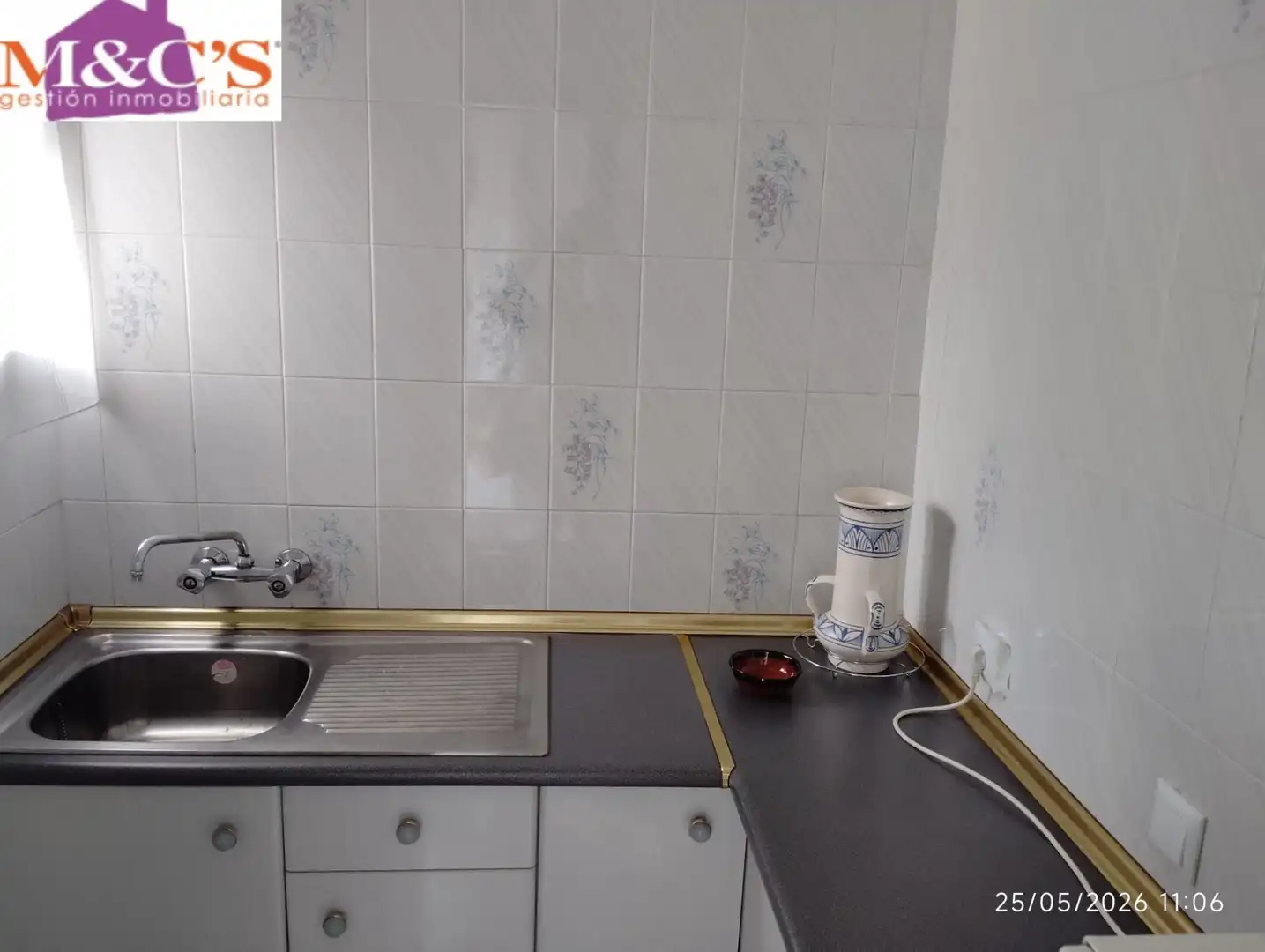 Cocina de Piso en venta en Puertollano con Aire acondicionado, Amueblado y Balcón
