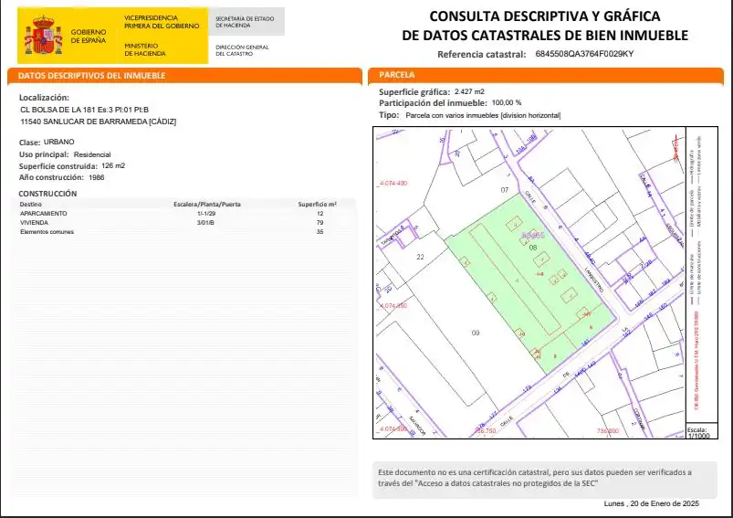 Piso en venta en Sanlúcar de Barrameda