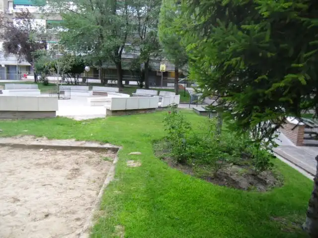 Jardín de Piso de alquiler en Madrid con Aire acondicionado, Calefacción y Parquet