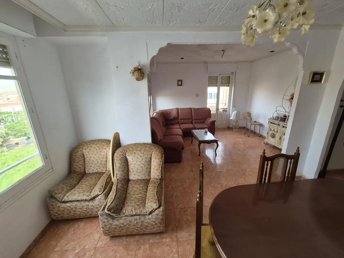 Sala de estar de Piso en venta en Elda con Amueblado