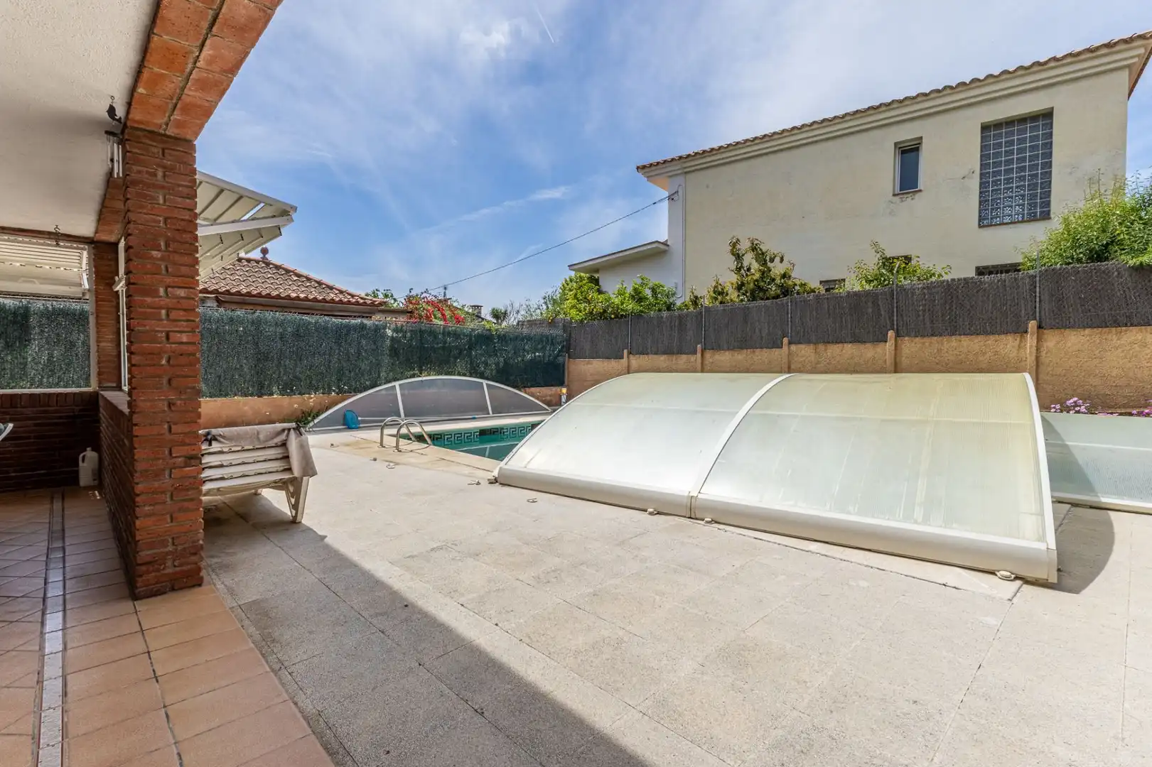 Piscina de Casa o xalet en venda en El Masnou amb Calefacció, Jardí privat i Terrassa