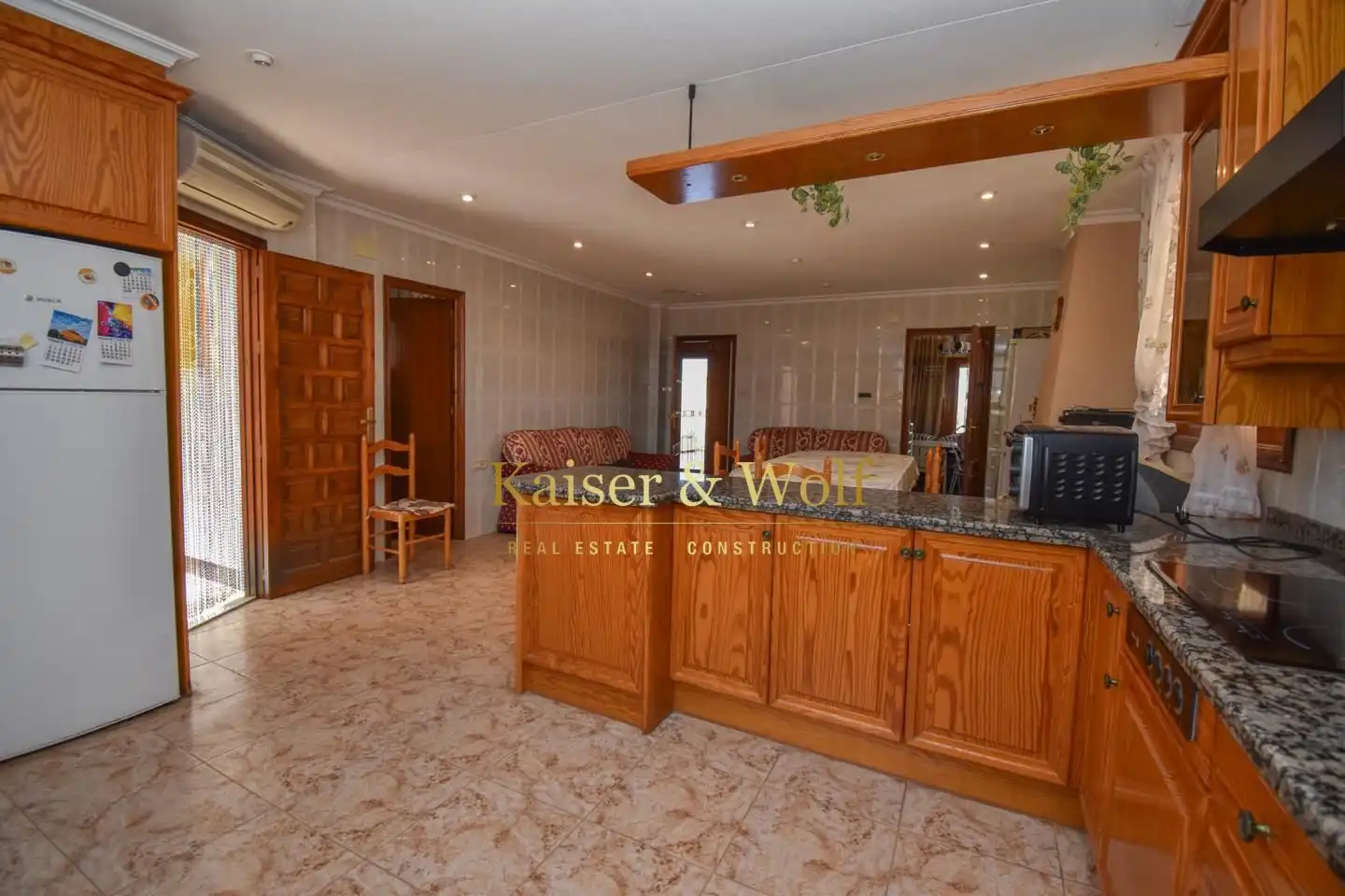 Cocina de Casa o chalet en venta en Crevillent con Aire acondicionado, Jardín privado y Terraza