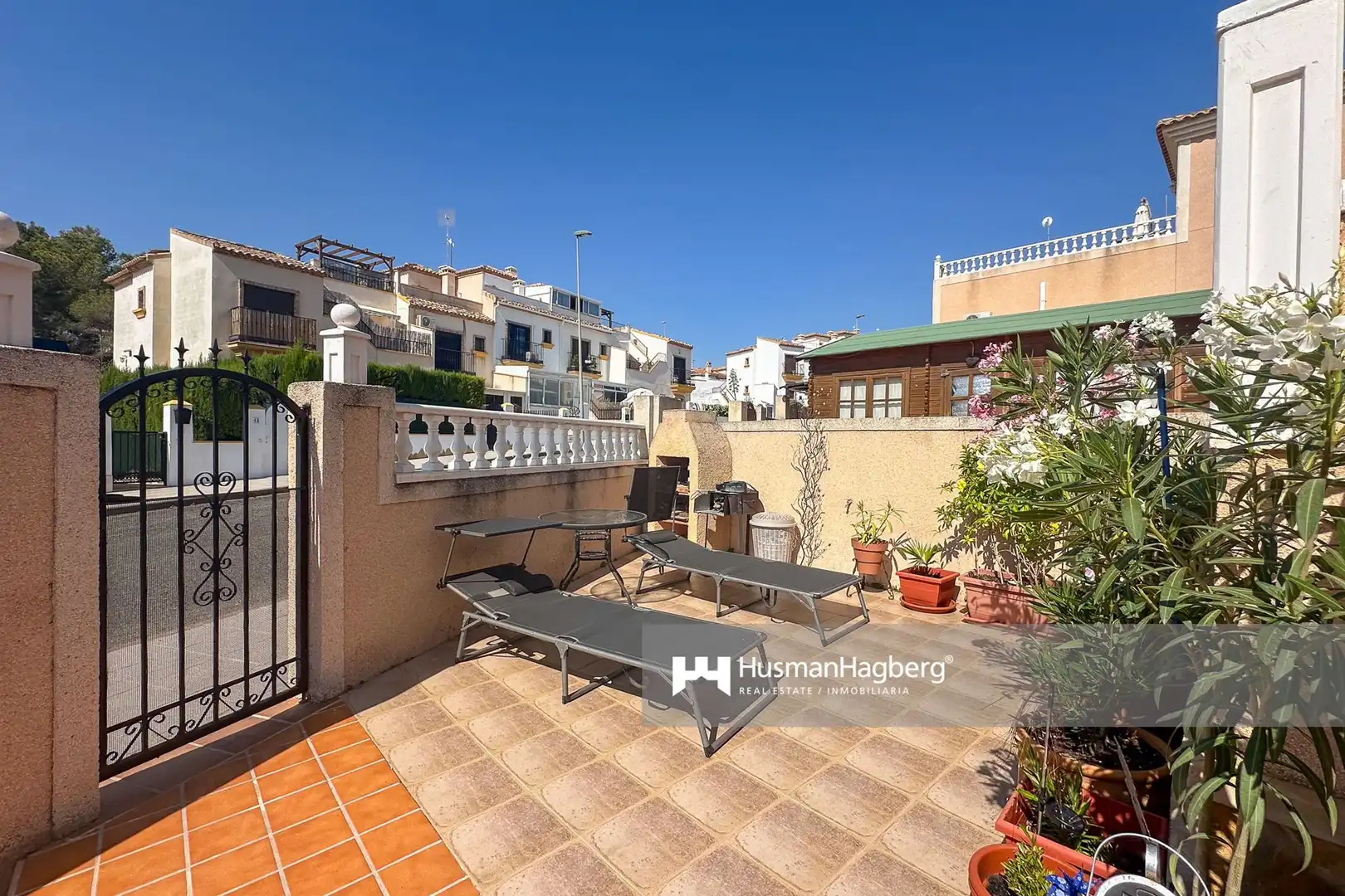 Terraza de Casa adosada en venta en Pilar de la Horadada