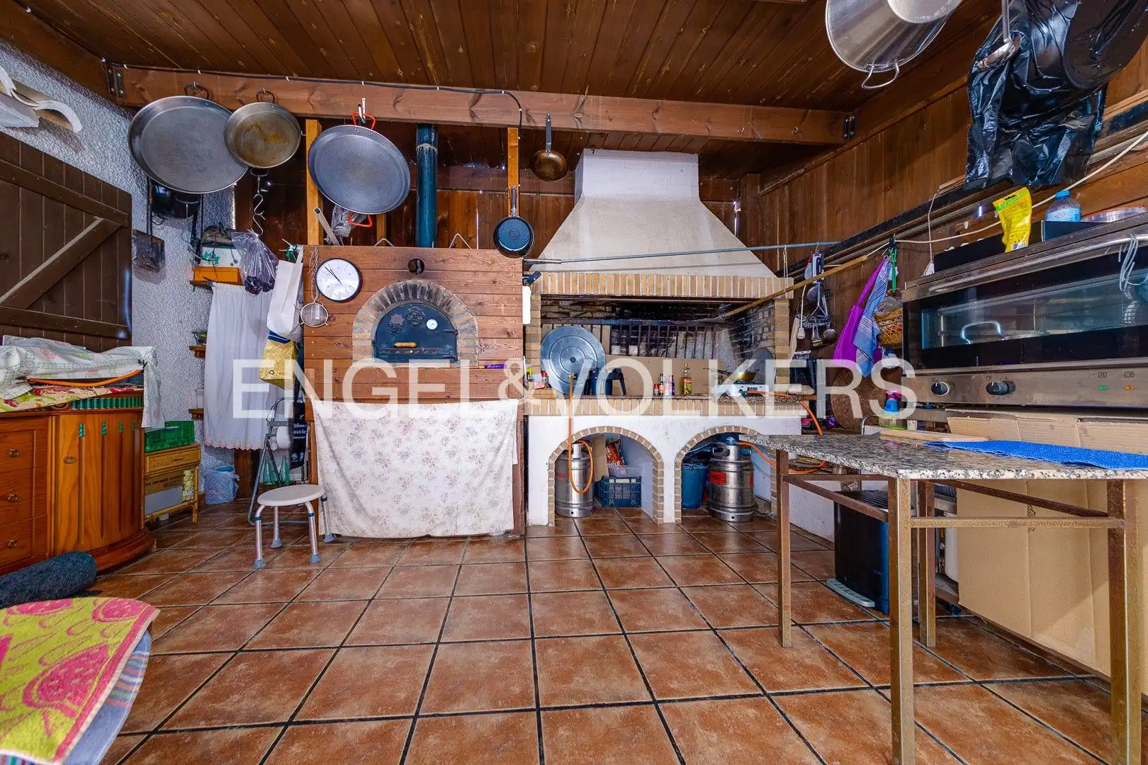 Cuina de Finca rústica en venda en Almoradí amb Aire condicionat, Calefacció i Jardí privat