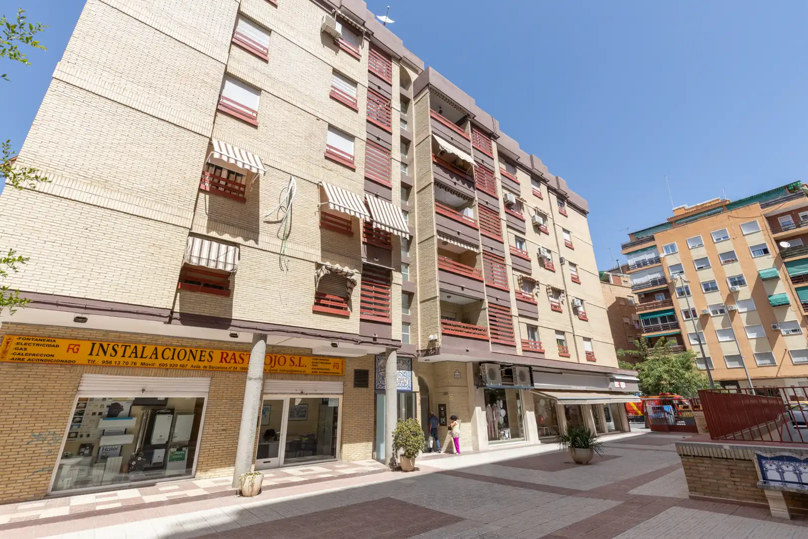 Vista exterior de Piso en venta en Zaidín