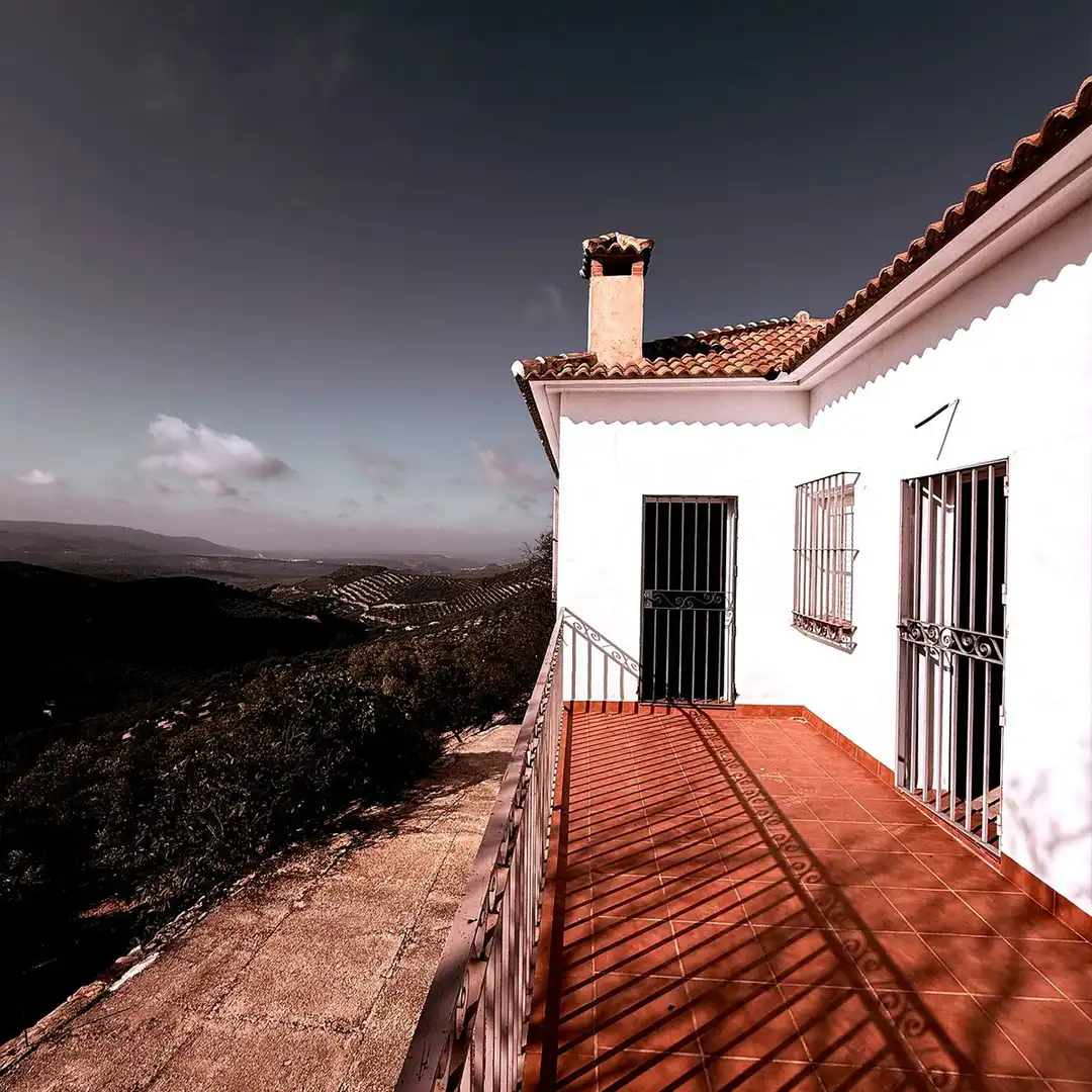 Vista exterior de Casa o chalet en venta en Villanueva de Algaidas con Jardín privado y Terraza