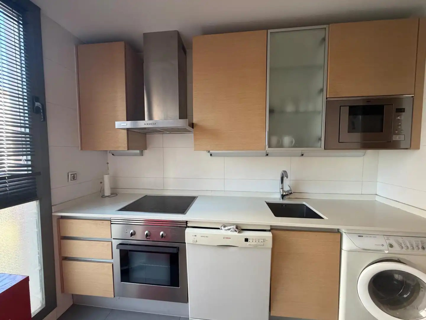 Küche von Wohnung zur Miete in Madrid mit Klimaanlage, Heizung und Möbliert