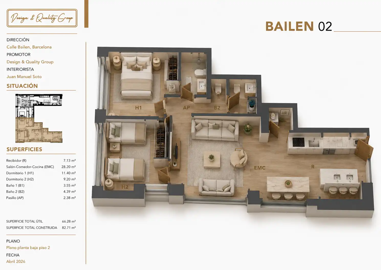 Appartamento con ascensore in vendita a Bailen, imagen 3