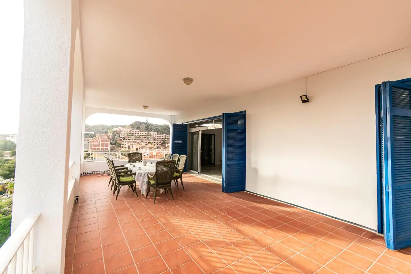 Terrassa de Casa o xalet en venda en Águilas amb Aire condicionat, Jardí privat i Terrassa
