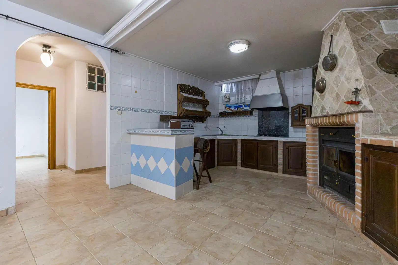 Cuina de Casa o xalet en venda en Murcia amb Jardí privat, Terrassa i Traster