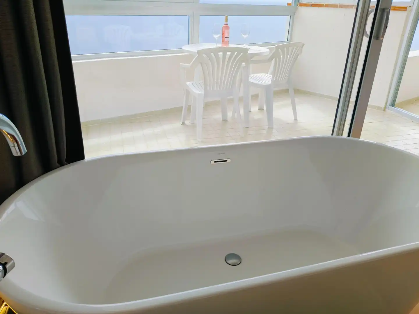 Bany de Apartament en venda en La Matanza de Acentejo amb Moblat, Balcó i Piscina comunitària