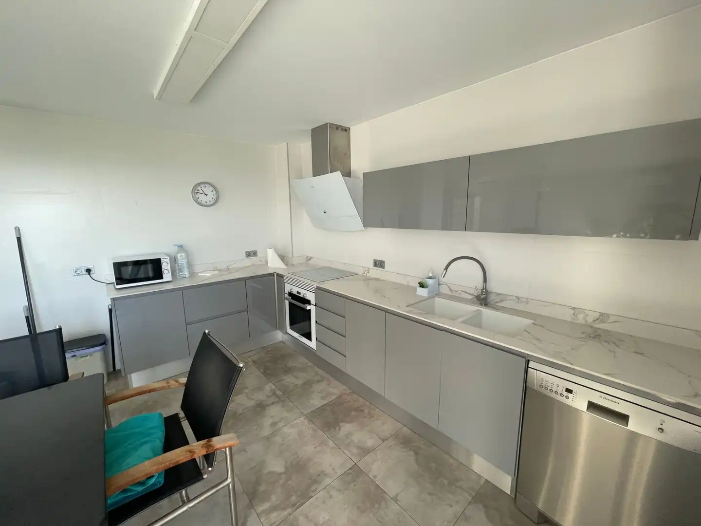 Cocina de Casa o chalet en venta en Burriana / Borriana con Aire acondicionado, Jardín privado y Trastero