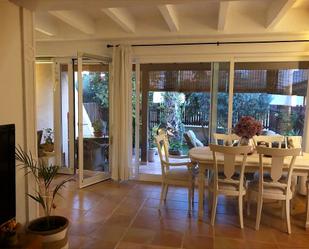 Menjador de Casa adosada en venda en Sant Josep de sa Talaia amb Aire condicionat, Calefacció i Jardí privat