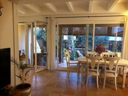Menjador de Casa adosada en venda en Sant Josep de sa Talaia amb Aire condicionat, Calefacció i Jardí privat