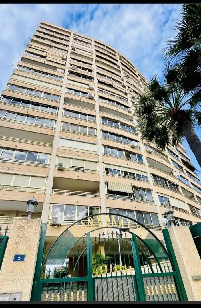 Exterior view of Flat for sale in Finestrat  with Furnished and Balcony