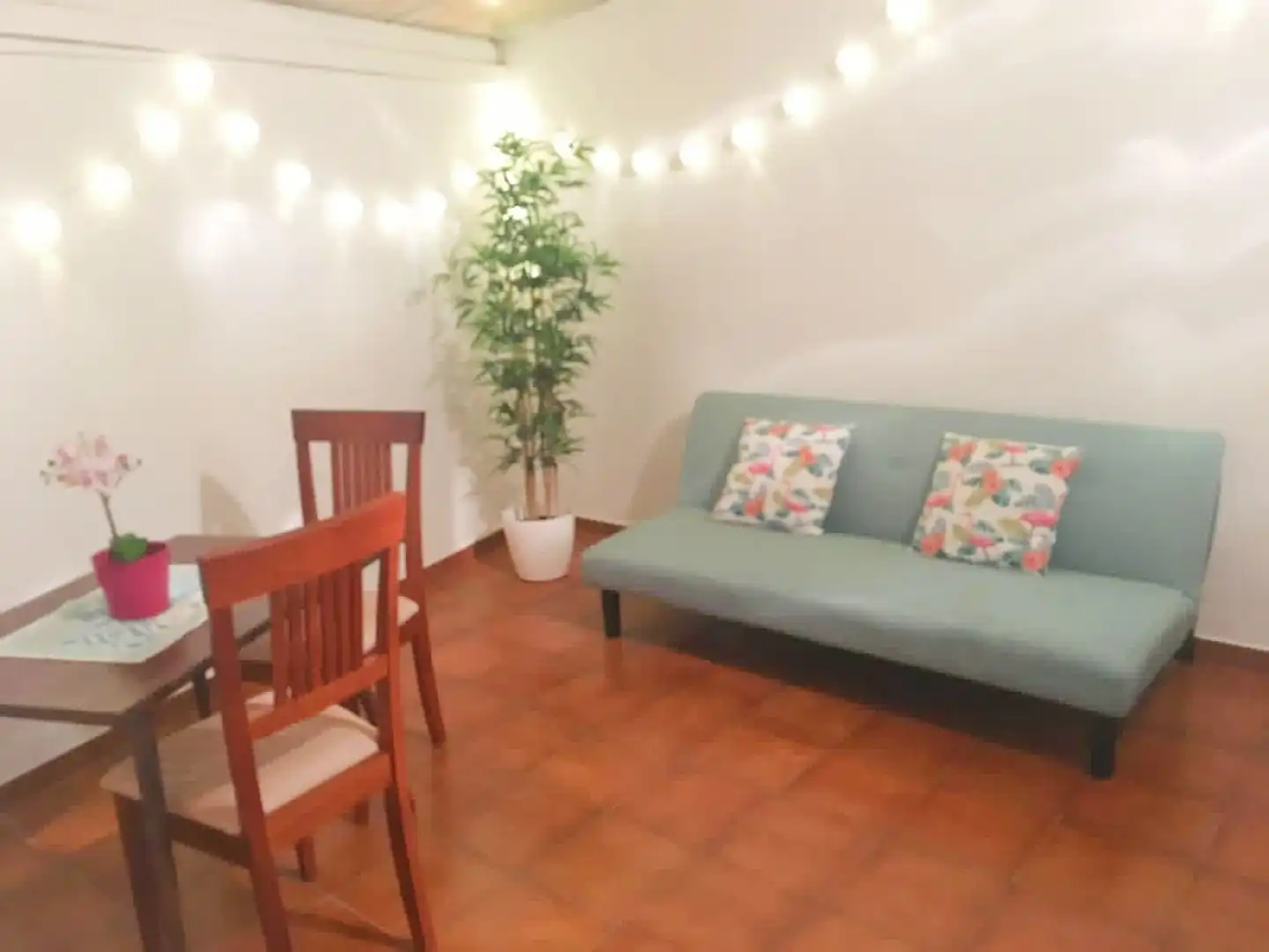 Living room of Flat for rent in Puerto de la Cruz  with Furnished and Community pool