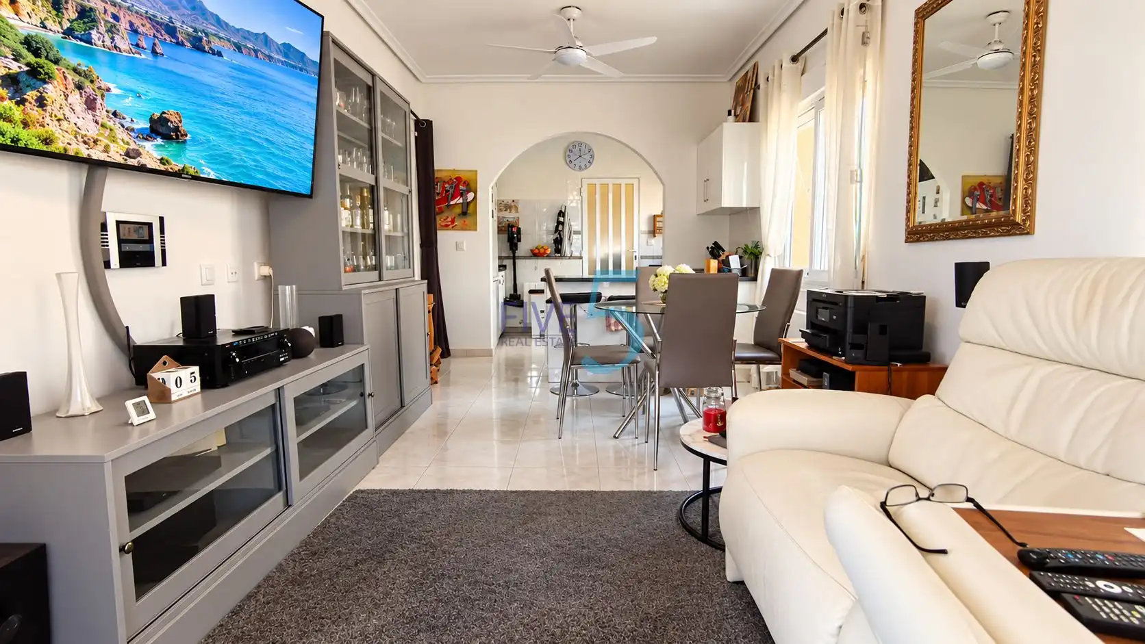 Sala d'estar de Casa o xalet en venda en Benimar