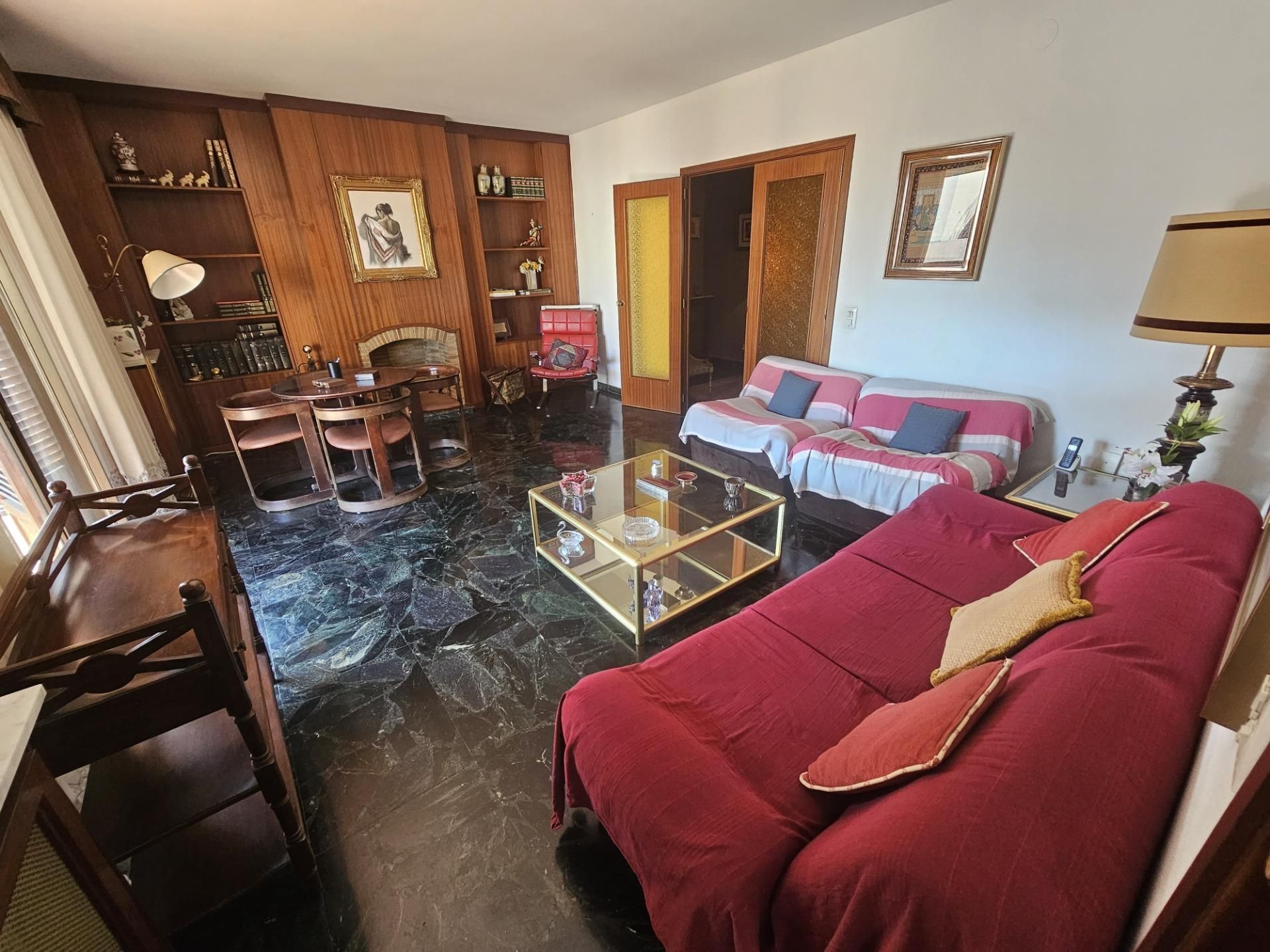 Living room of Flat for sale in Castellón de la Plana / Castelló de la Plana  with Heating, Parquet flooring and Terrace
