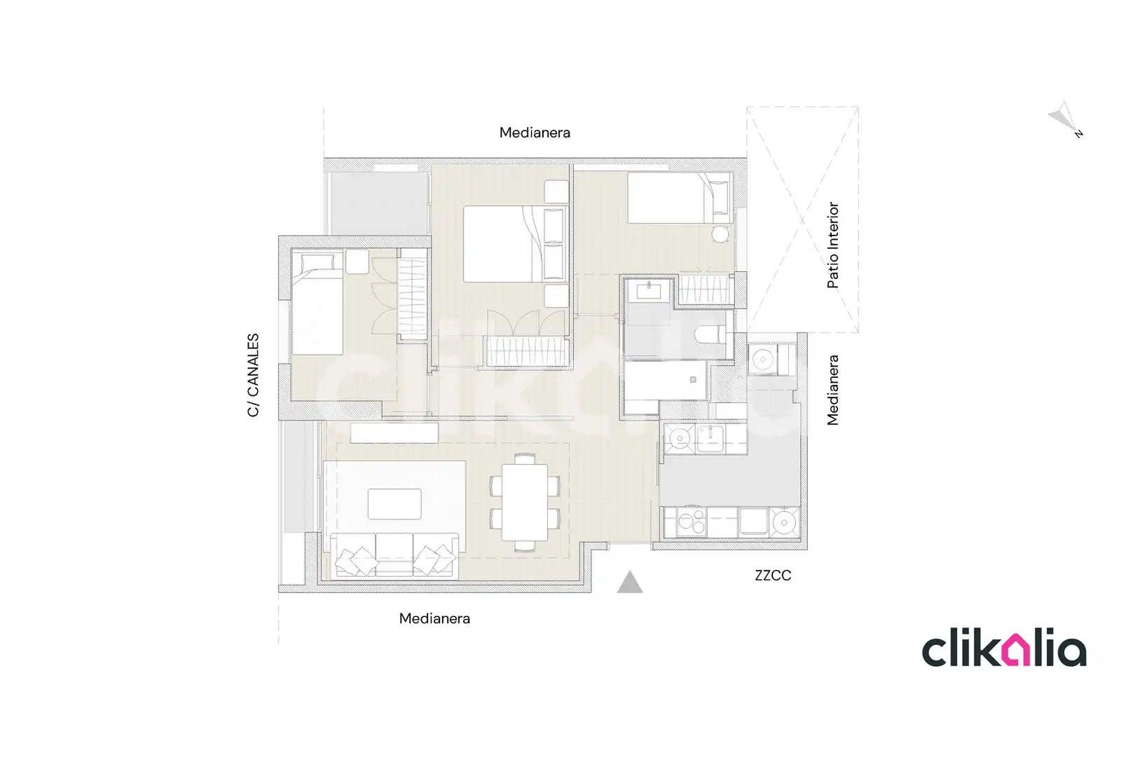 Flat for sale in Málaga  with Air Conditioner, Terrace and Balcony