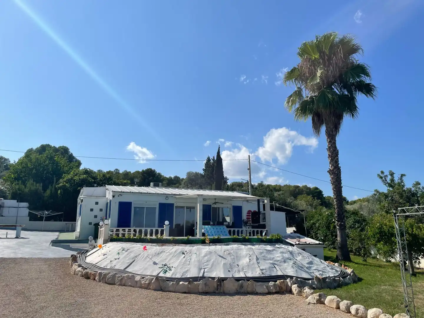 Vista exterior de Finca rústica en venda en Peñíscola / Peníscola amb Calefacció, Jardí privat i Terrassa