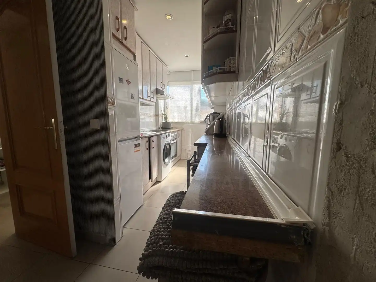 Kitchen of Flat for sale in Madrid  with Air Conditioner, Heating and Terrace