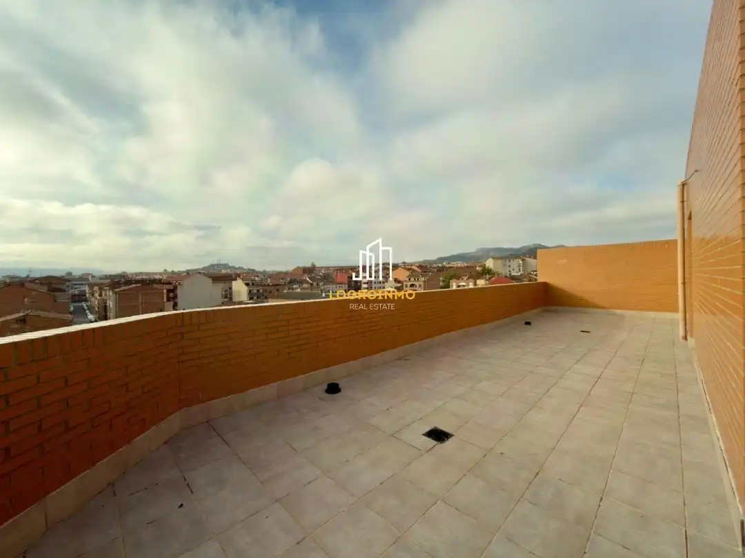Terrasse von Wohnung zum Verkauf in Lardero mit Heizung, Parkett und Terrasse