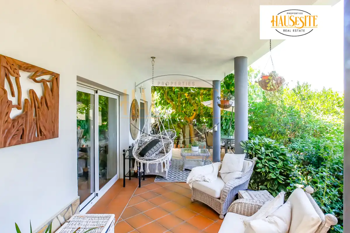 Terraza de Casa o chalet en venta en Mediona con Aire acondicionado, Calefacción y Jardín privado
