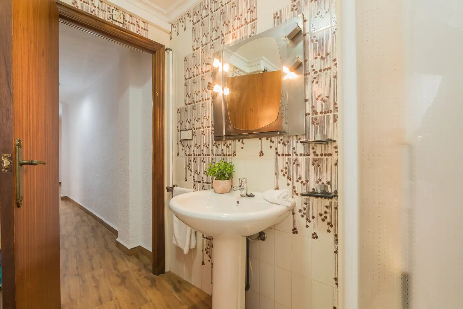 Badezimmer von Wohnung zum Verkauf in Santa Pola mit Klimaanlage, Möbliert und Balkon