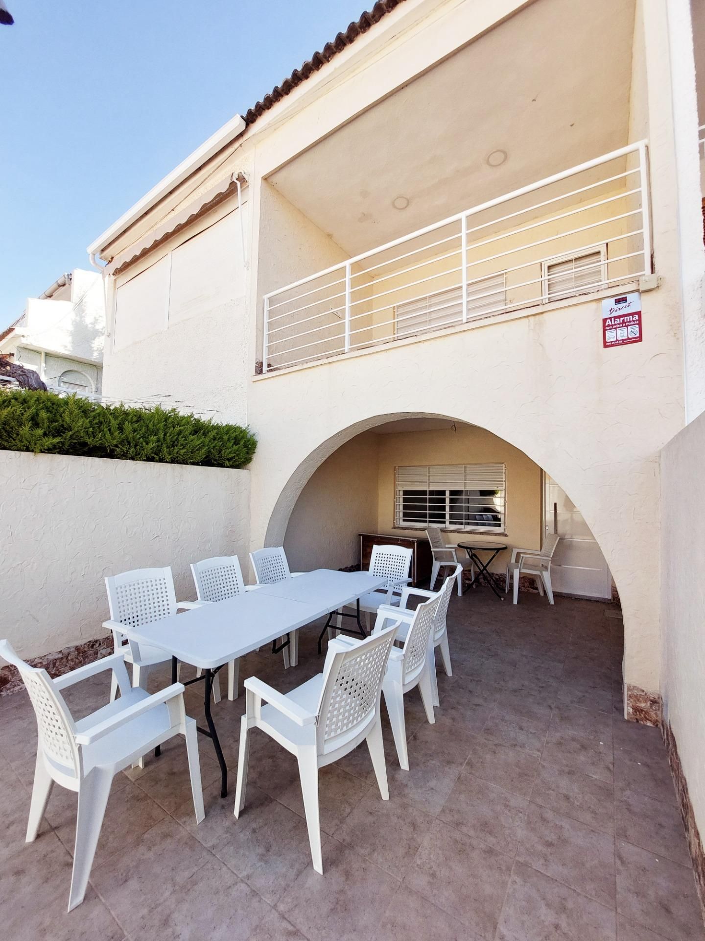 Terrace of House or chalet to rent in Mazarrón  with Air Conditioner, Terrace and Storage room