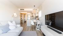 Sala d'estar de Apartament en venda en  Barcelona Capital amb Aire condicionat, Calefacció i Jardí privat