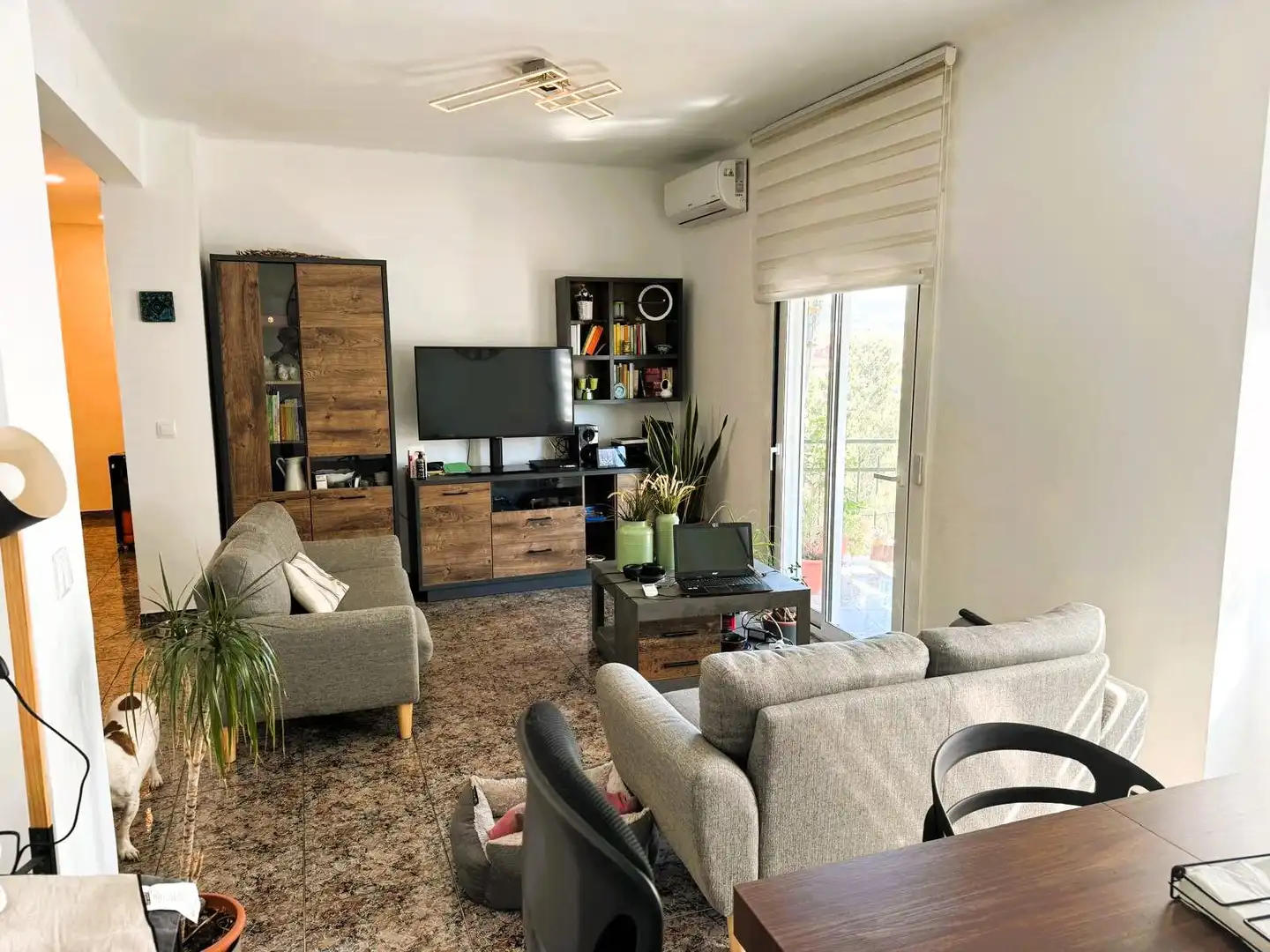Sala de estar de Piso en venta en Vilanova i la Geltrú con Aire acondicionado, Calefacción y Balcón