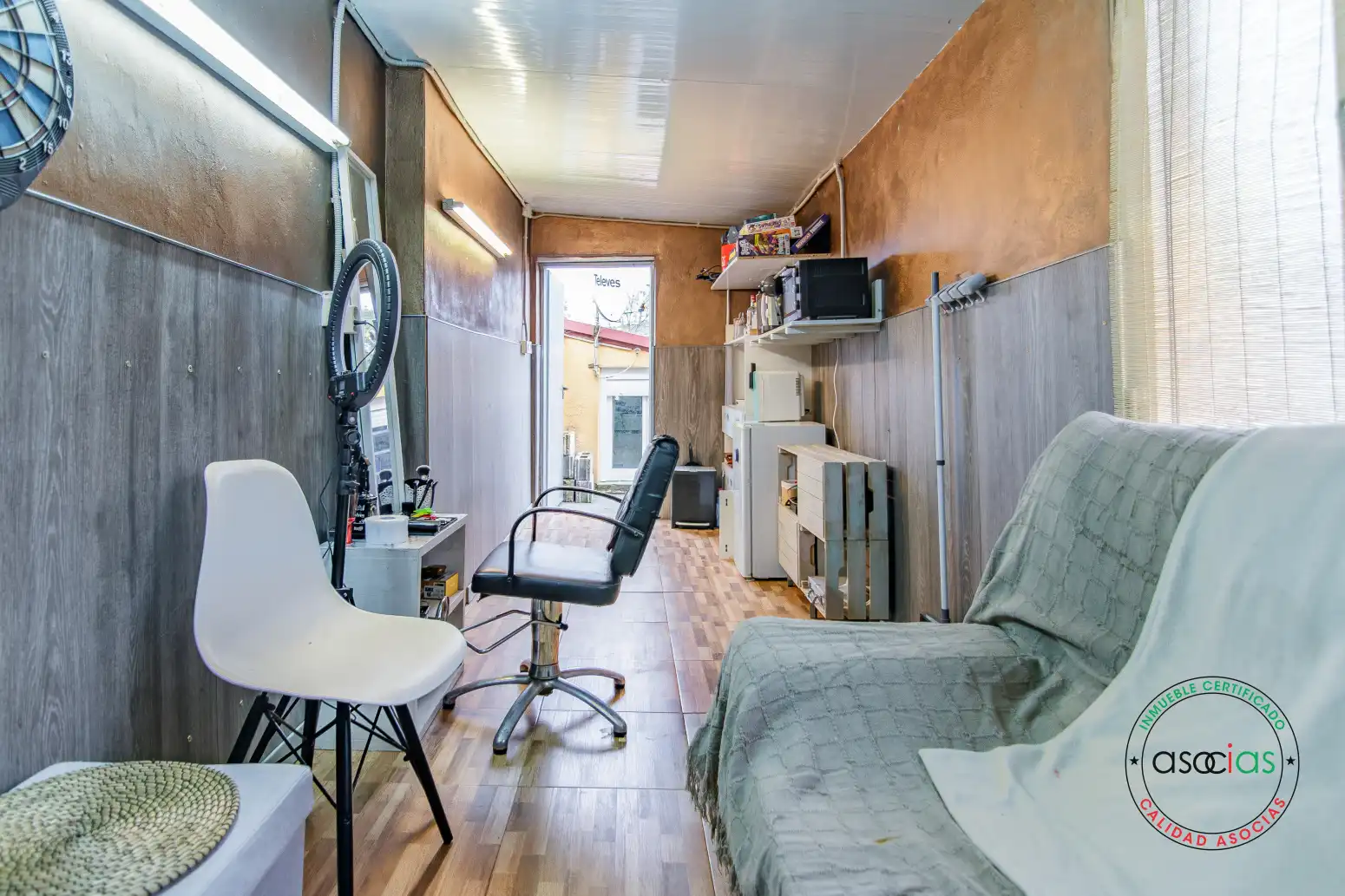 Sala de estar de Casa adosada en venta en Gijón  con Calefacción, Jardín privado y Parquet