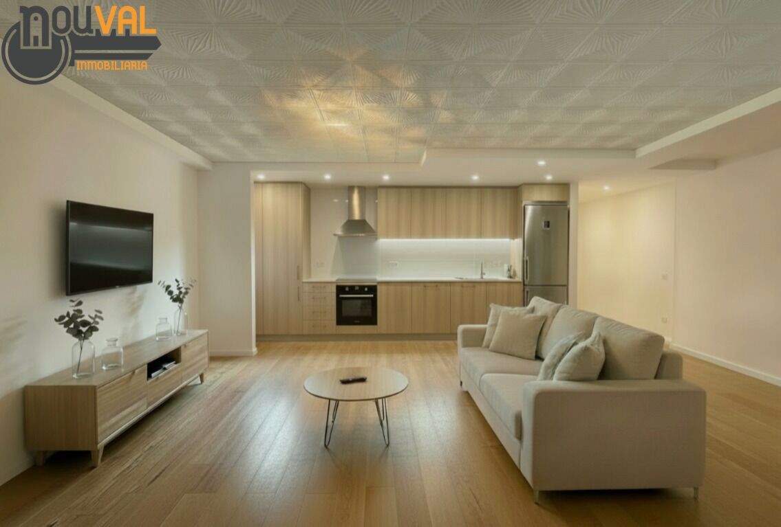 Living room of Flat for sale in Torrent  with Air Conditioner and Balcony