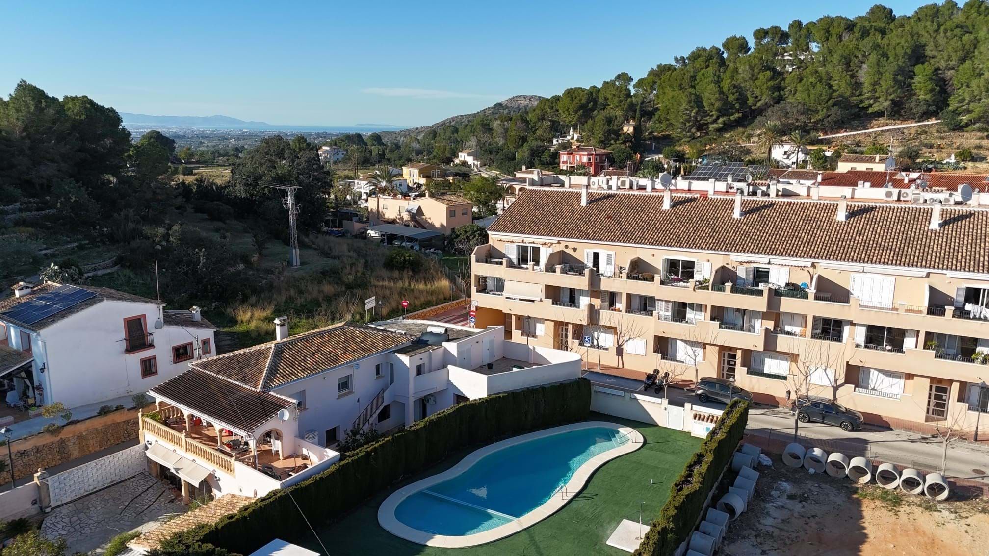 Exterior view of Flat for sale in Dénia  with Air Conditioner, Terrace and Storage room