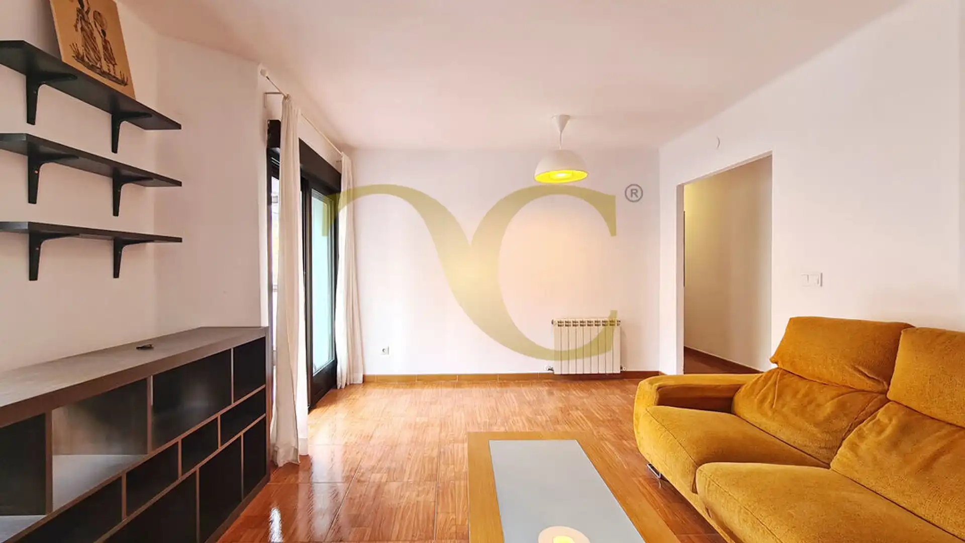 Sala de estar de Piso en venta en Oviedo  con Calefacción