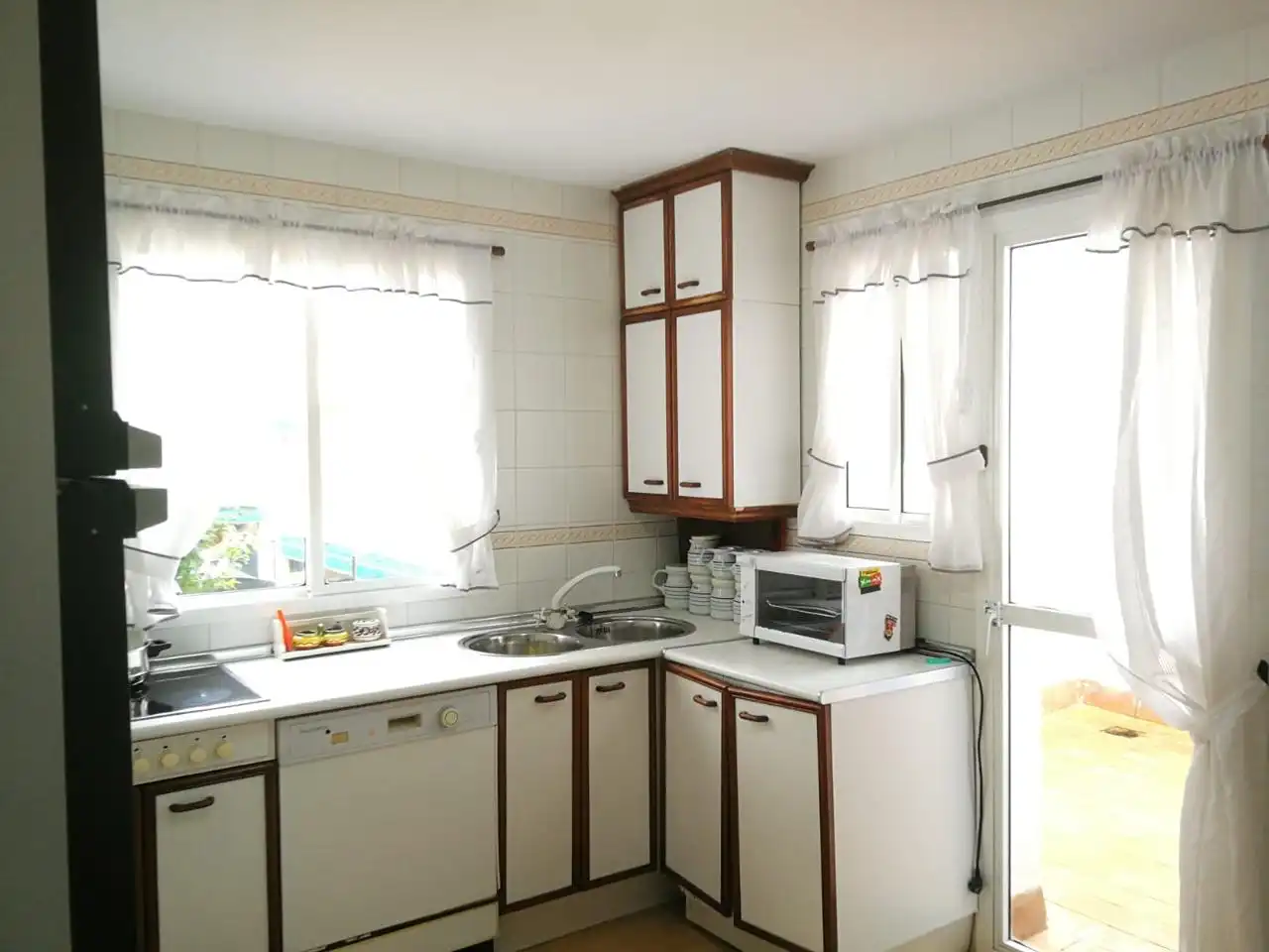 Cocina de Casa o chalet de alquiler en Sanlúcar de Barrameda con Amueblado