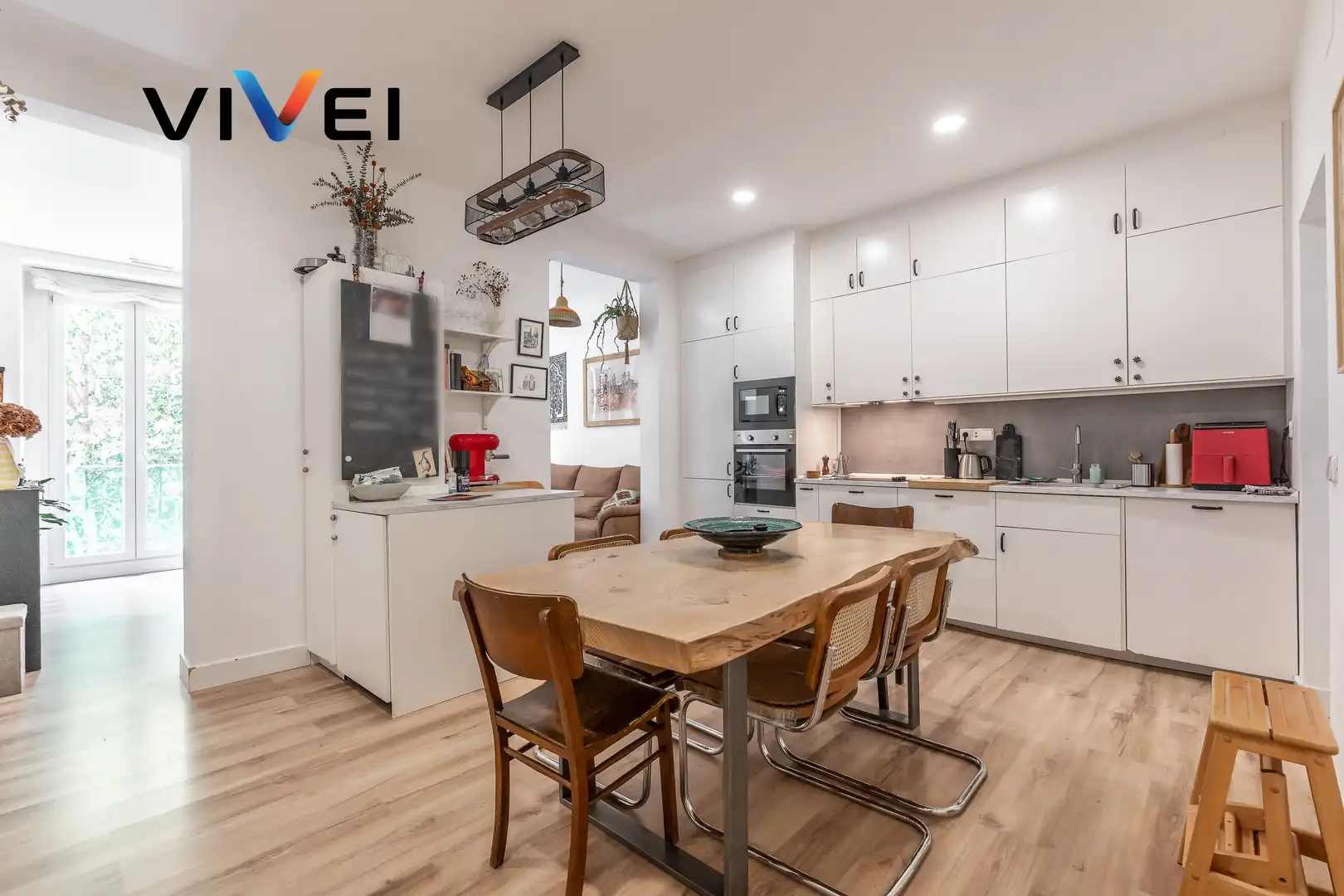 Kitchen of Flat for sale in Madrid  with Balcony