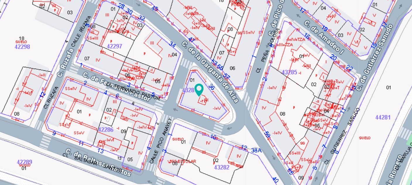 Vista exterior de Piso en venta en  Madrid Capital