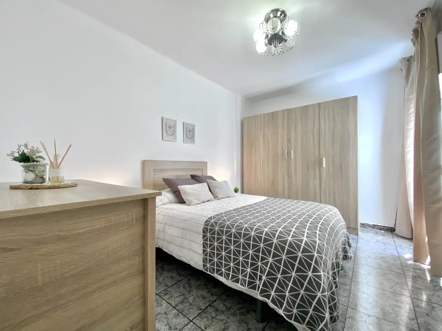 Bedroom of Flat for sale in Massamagrell  with Air Conditioner and Balcony